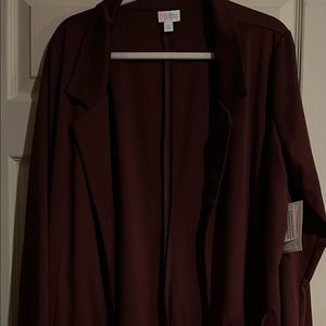 COPY - Lularoe Gwen. Brand new. Size XL. Solid Raisin